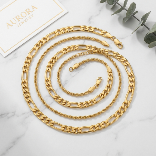 DVYNE Figaro Chain Necklace