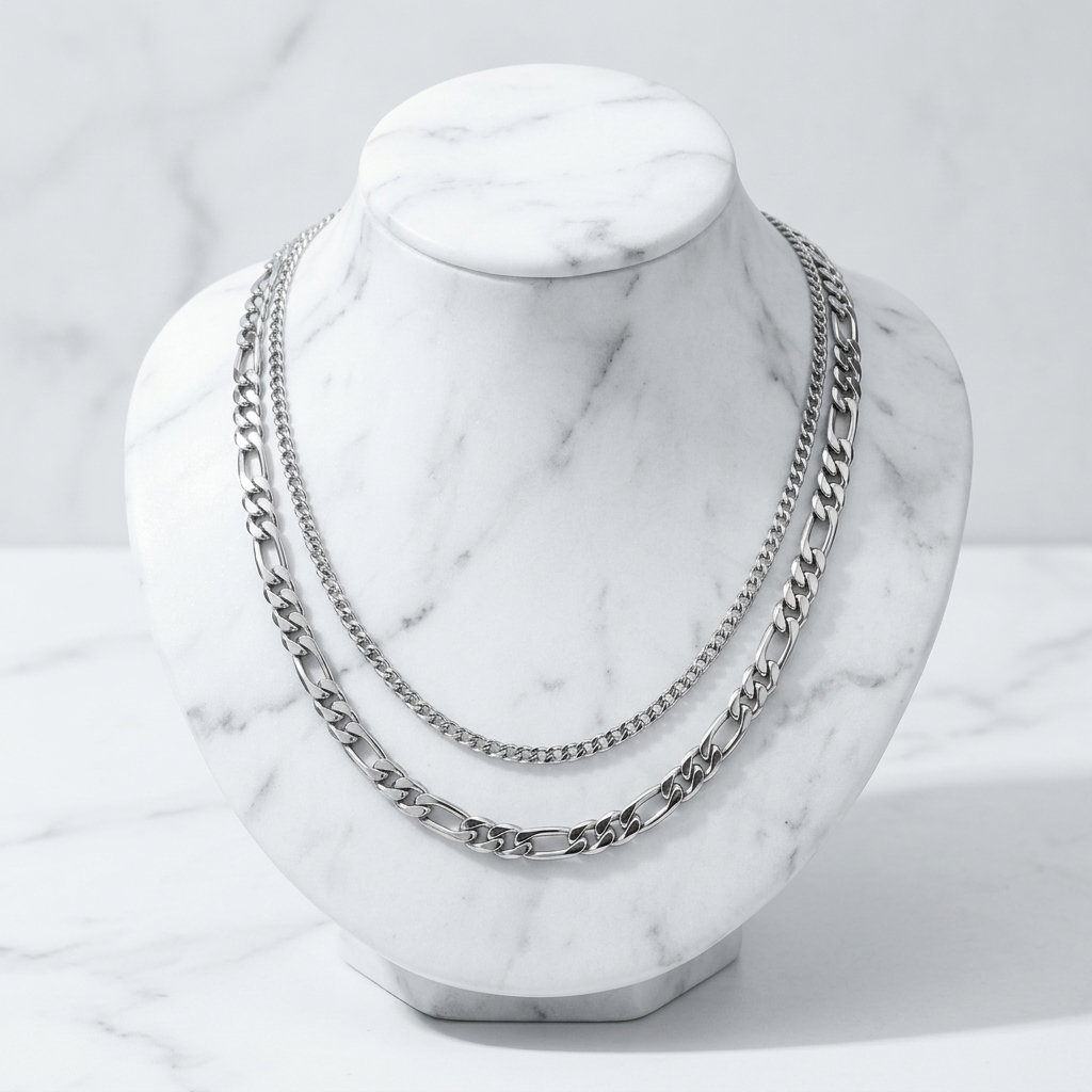 DVYNE Figaro Chain Necklace
